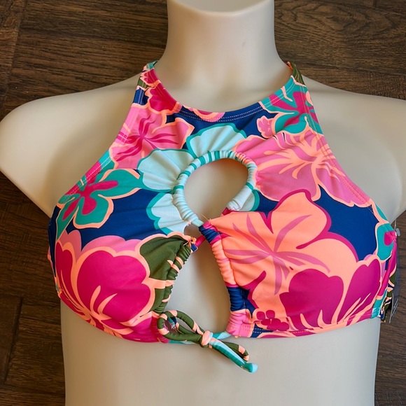 NOBO Two Pieces Aloha Print Bathing Suit size Junior S (3-5) - Picture 3 of 12